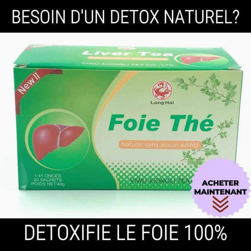Thé Nettoyeur du Foie et Anti Hépatite